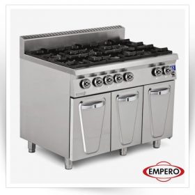 اجاق گاز 6 و 8 شعله کابینتی Empero                                                                                          مدل : TB-EMP.7KG030