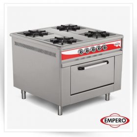 اجاق گاز 4 شعله فردار Empero                                                                                          مدل : TB-EMP.9KG.021
