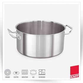 قابلمه کم عمق تمام استیل مدل Shallow Casseroles Bistro                                                                                          مدل : TB-ShallowCasseroles