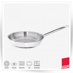 ماهیتابه تمام استیل KAPP ترکیه                                                                                          مدل : TB-Frypan