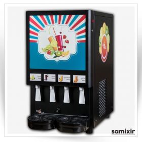 شربت سردکن اتوماتیک با 4 خروجی مدل SAMPLUS 4                                                                                          مدل : TB-Samixir SAMPLUS 4