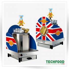 دستگاه سیب زمینی پز چرخشی (رولینگ سیب زمینی) مدل Rolling Potatos                                                                                          مدل : TB-Rolling Potatos