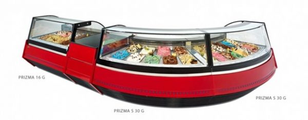 یخچال ویترینی خم  بستنی مدل  Prizma S 30 G                                                                                          مدل : TB-Sevel-Prizma S30G - Image 3