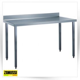میز کار استیل لبه دار زانوسی                                                                                          مدل : TB-WORK TABLES 01