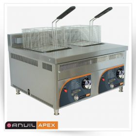 سرخ کن دو لگن گازی رومیزی 16 لیتری مدل FFA4020                                                                                          مدل : TB-Anvil-FFA4020