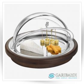 سینی خنک گرد با کاور رول تاپ مختص بوفه هتل مدل YVT02-38-WG                                                                                          مدل : TB-YVT02-38-WG