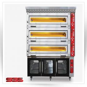 فر پیتزا برقی سه طبقه SGS مدل MT1200                                                                                          مدل : TB-SGS-MT1200