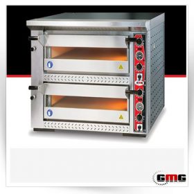 فر پیتزا دو طبقه گازی GMG مدل PC 44 DE