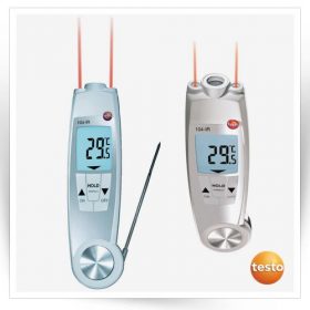 ترمومتر فود دماسنج مواد غذایی مدل testo 104 IR                                                                                          مدل : TB-Testo 104 IR
