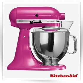همزن کیچن اید رنگ سرخابی مدل artisan                                                                                           مدل : TB-5KSM150PSECB