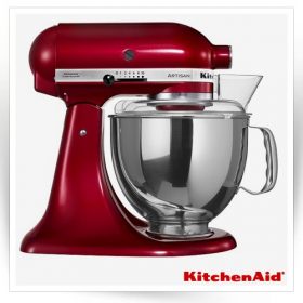 همزن کیچن اید رنگ قرمز مدل artisan                                                                                           مدل : TB-5KSM150PSECA