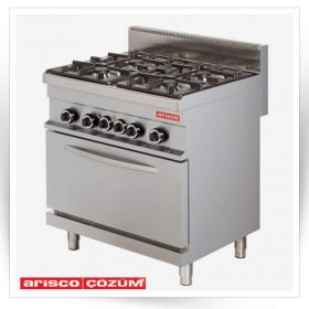 اجاق گاز چهار شعله گازی و برقی کابینتی فردار مدل GR722E                                                                                          مدل : TB-Arisco-GR722E