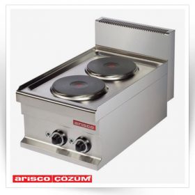 اجاق گاز دو صفحه ای برقی رومیزی مدل ER711S                                                                                          مدل : TB-Arisco-ER711S