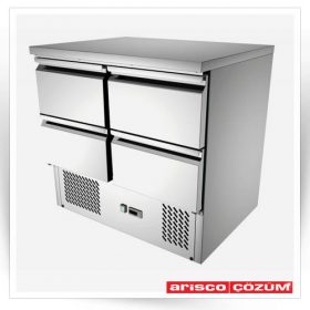 کانتر سرد 90 سانتی همراه با 4 کشو 1/1 مدل S9014D                                                                                          مدل : TB-Arisco-S9014D