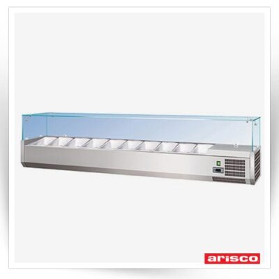 تاپینگ پیتزا بدون کانتر 10 لگن 1/6 مدل VRX1200                                                                                          مدل : TB-Arisco-VRX1200