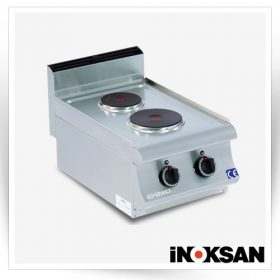اجاق برقی 2 صفحه رومیزی مدل 60E 100P                                                                                          مدل : TB-60E 100P
