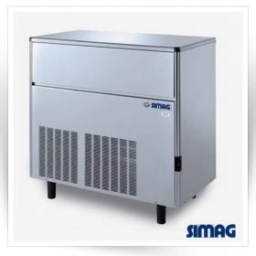 دستگاه یخ ساز مکعبی 50 کیلوئی مخزن دار Simag ایتالیا مدل SDE                                                                                          مدل : TB-Simag-SDE50