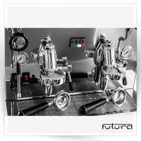 اسپرسو دو گروپ اتوماتیک 12 لیتری با نمایشگر و صافی FUTURA مدل F60-L2F60-L2-LATO                                                                                          مدل : TB-futura-F60L2LATO - Image 2