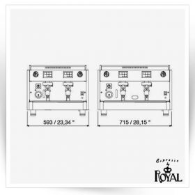 اسپرسو دو گروپ ROYAL مدل  Diadema                                                                                          مدل : TB-ROYAL-Diadema - Image 5