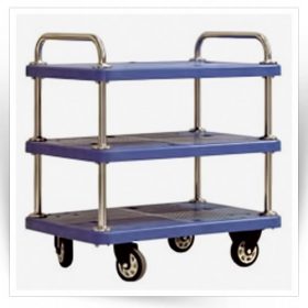 ترولی حمل پلی اتیلن 3 طبقه                                                                                          مدل : TB-CUB-Ter03