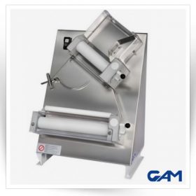 خمیر پهن کن پدال دار 30 سانتی گرد GAM ایتالیا مدلR30                                                                                          مدل : TB-R30 INOX P