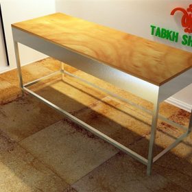میز کار با رویه چوب                                                                                           مدل : TB- 143