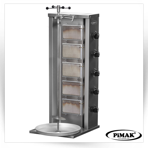 Shawarma-Machine دستگاه کباب ترکی 5 شعله